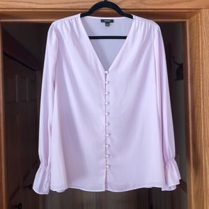 Alfani Button Pink Blouse - Gorgeous
